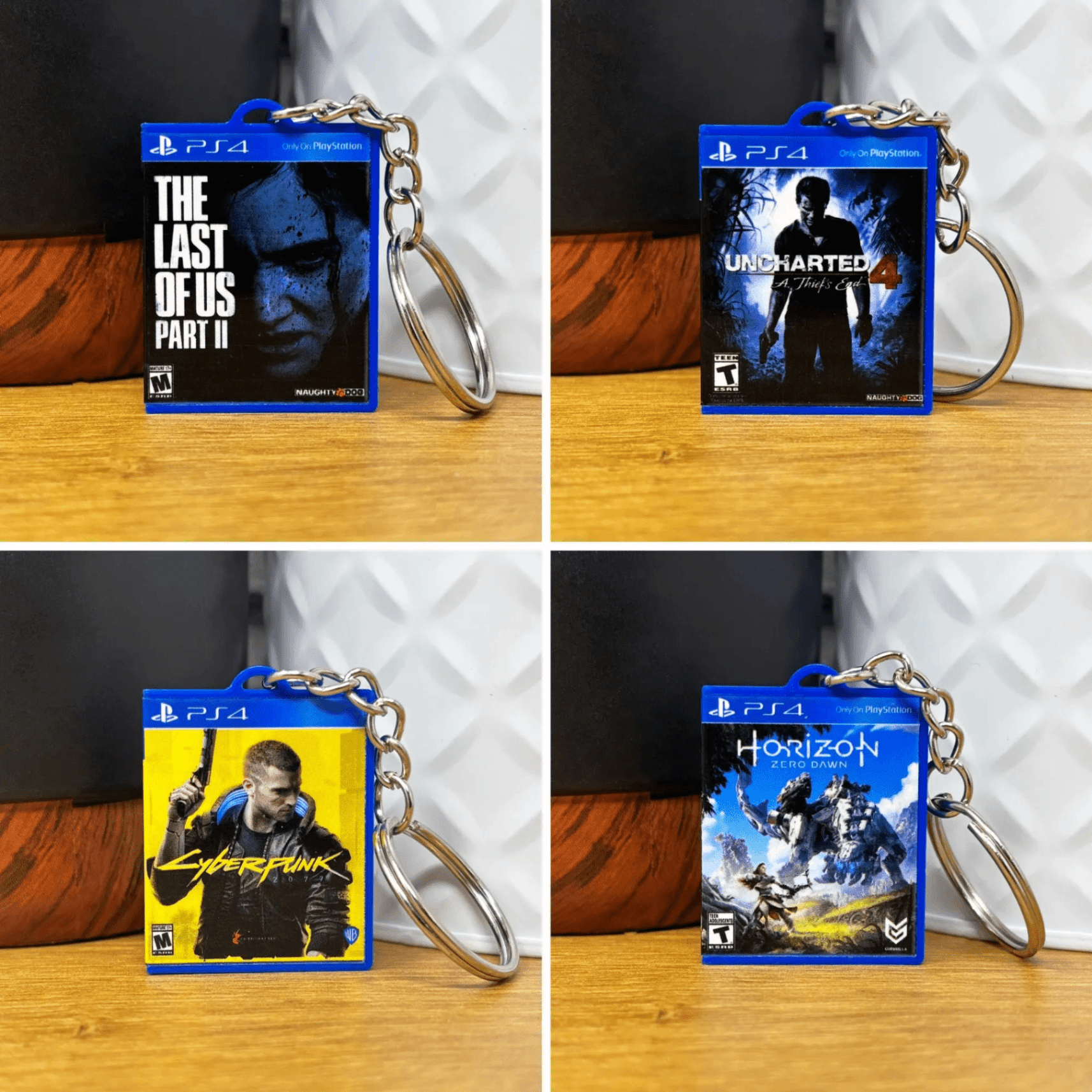 PS4 Game Case Keychains - BitsyLabs