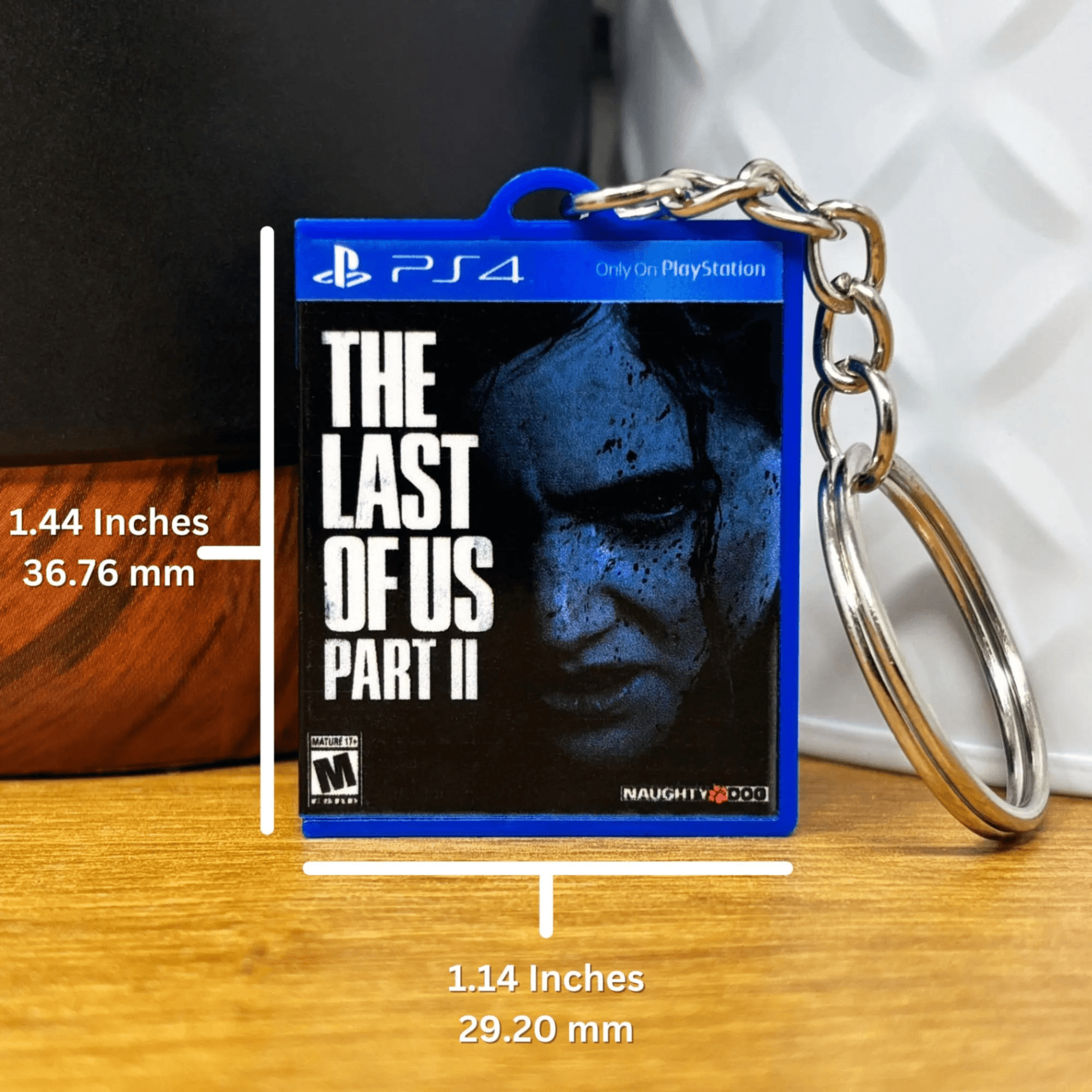 PS4 Game Case Keychains - BitsyLabs