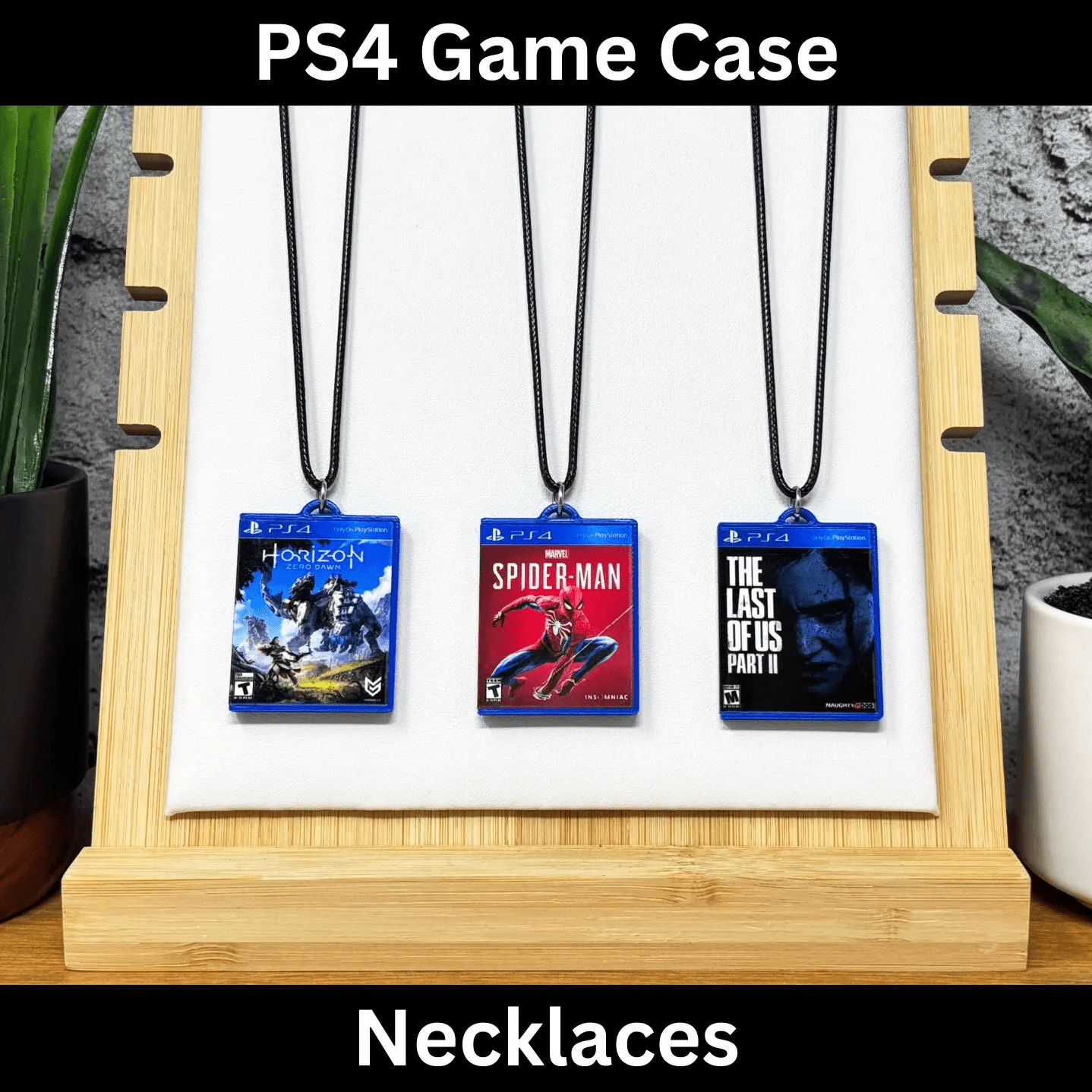 PS4 Game Case Necklace - BitsyLabs