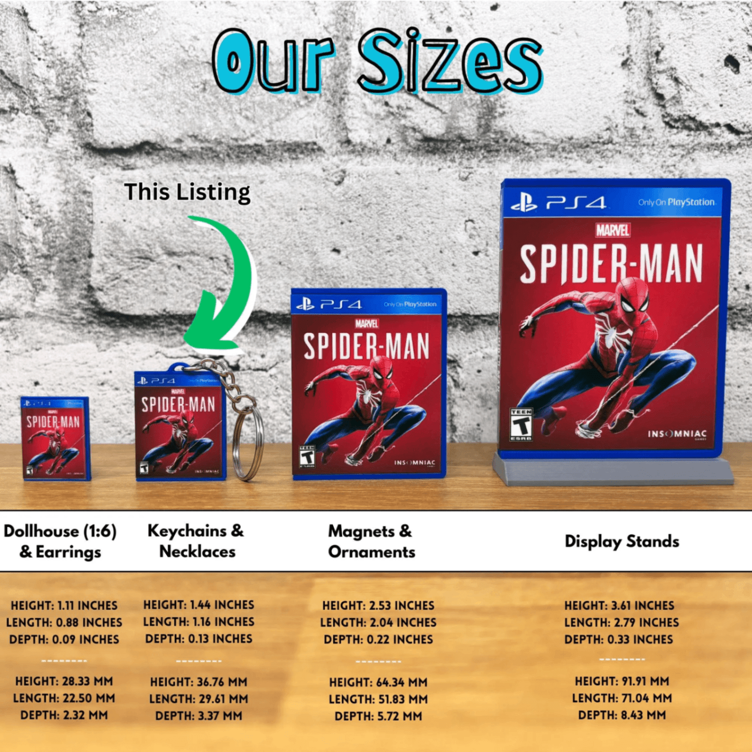 PS4 Game Case Necklace - BitsyLabs