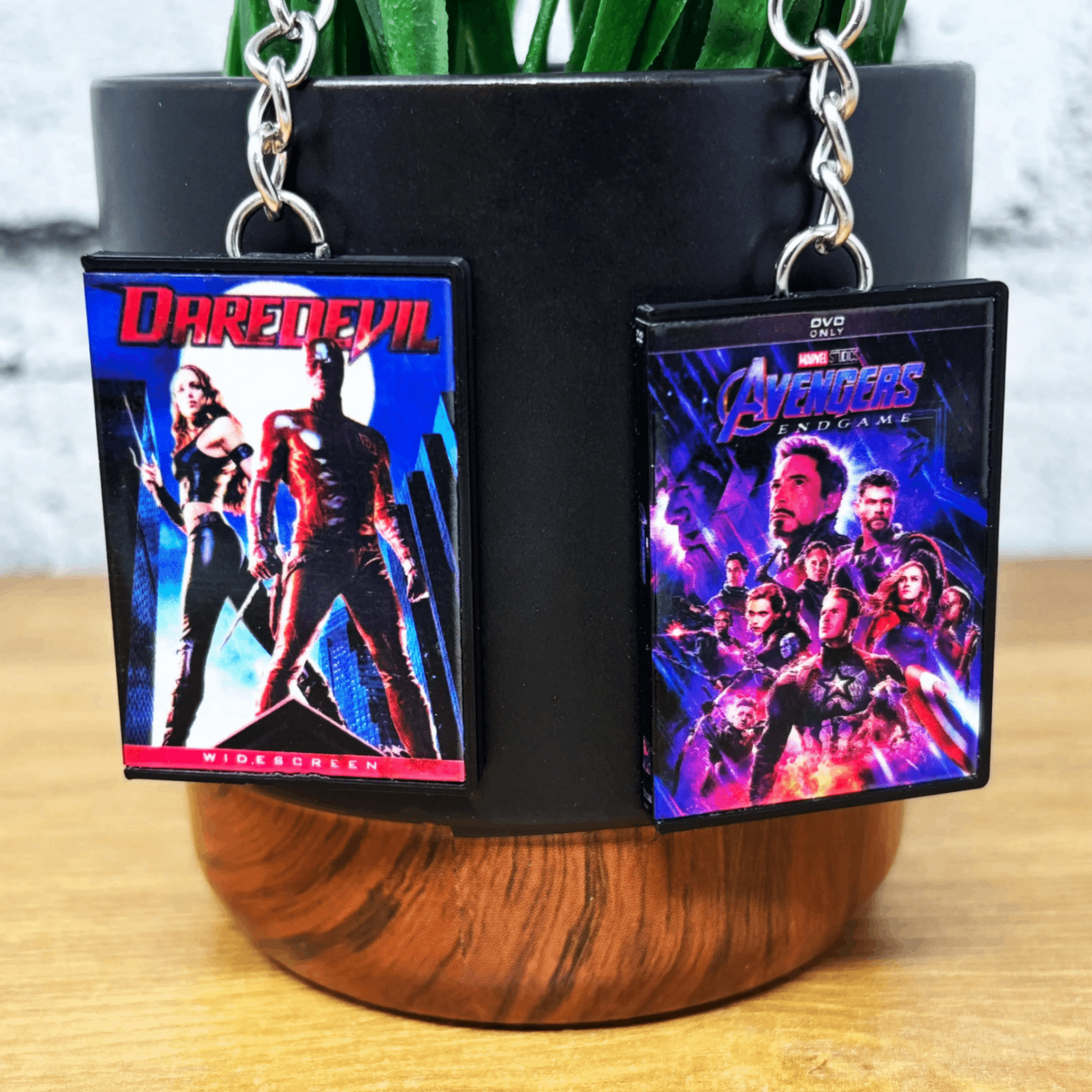 Superhero Movies (A - H) Keychains - BitsyLabs