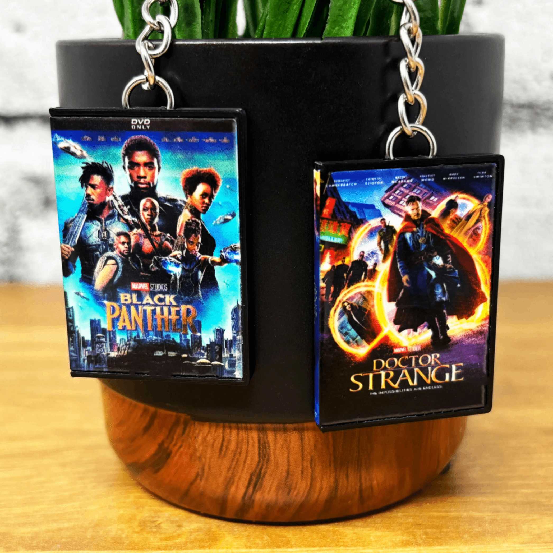 Superhero Movies (A - H) Keychains - BitsyLabs