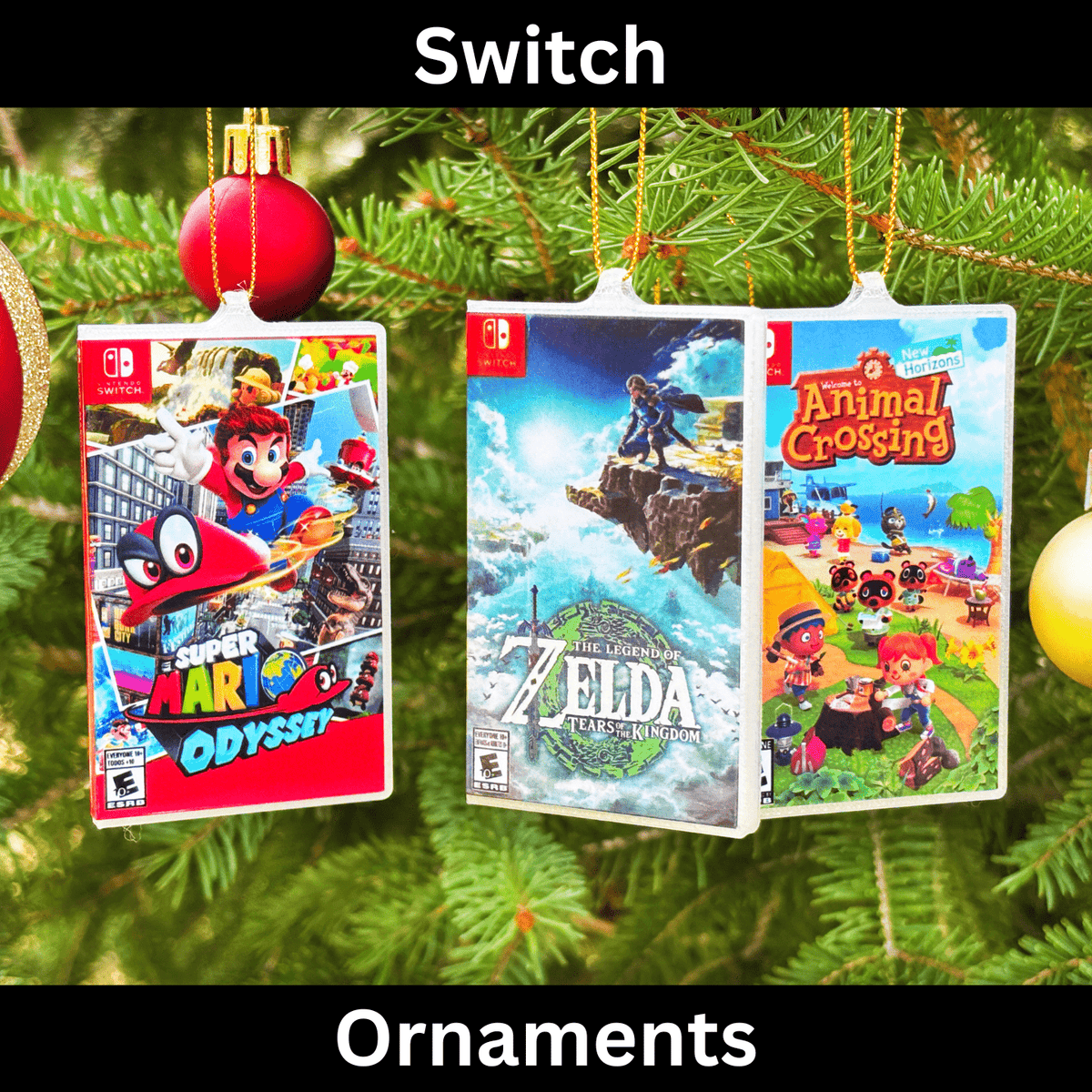 Switch Christmas Ornaments – BitsyLabs