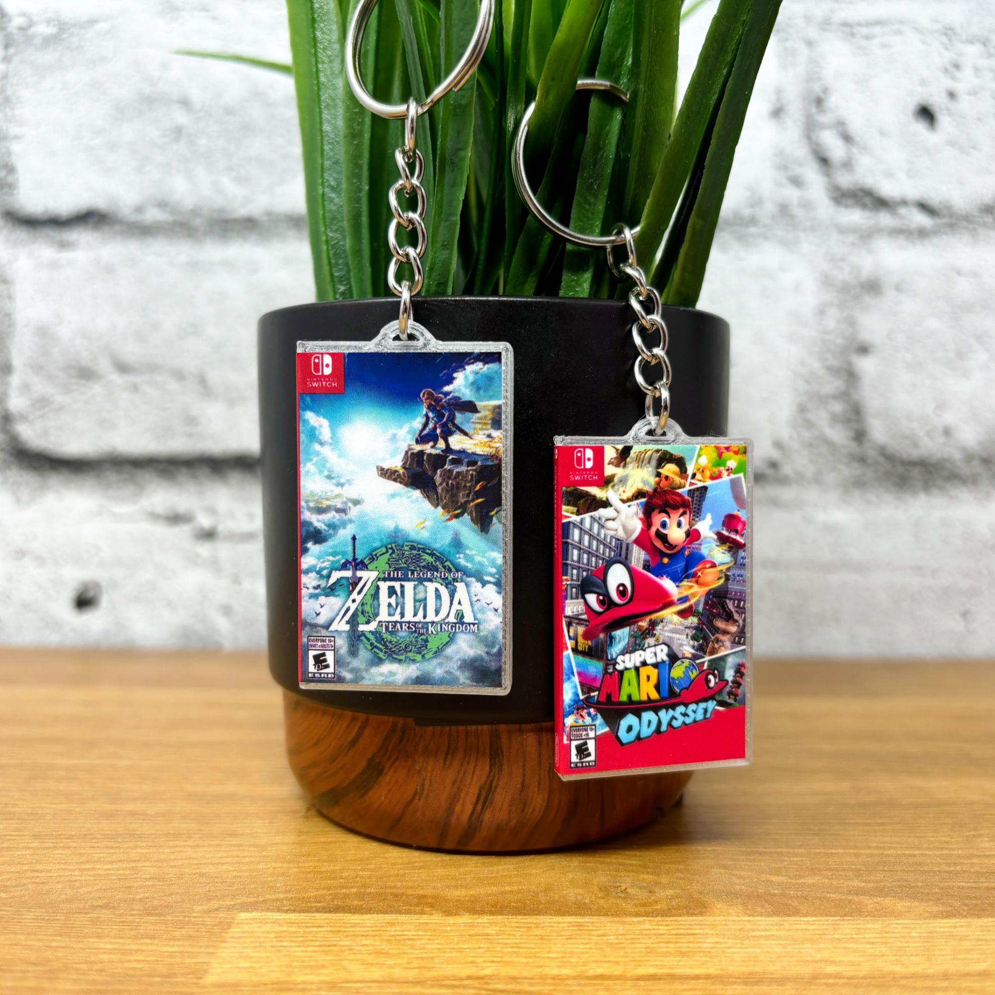 Switch Game Case Keychains - BitsyLabs