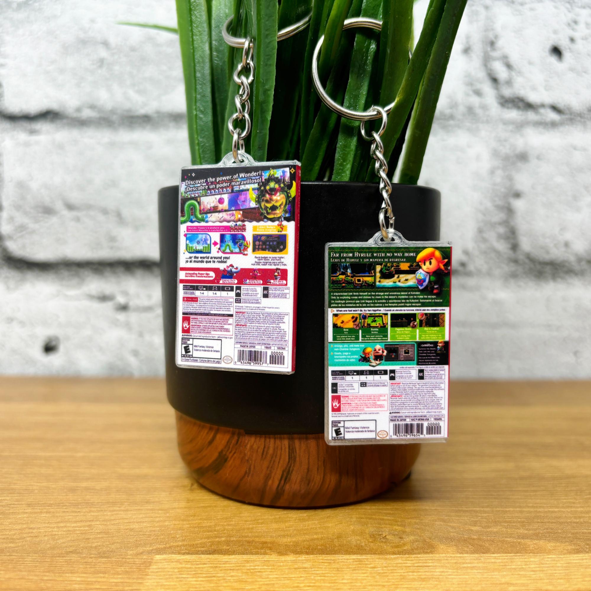 Switch Game Case Keychains - BitsyLabs