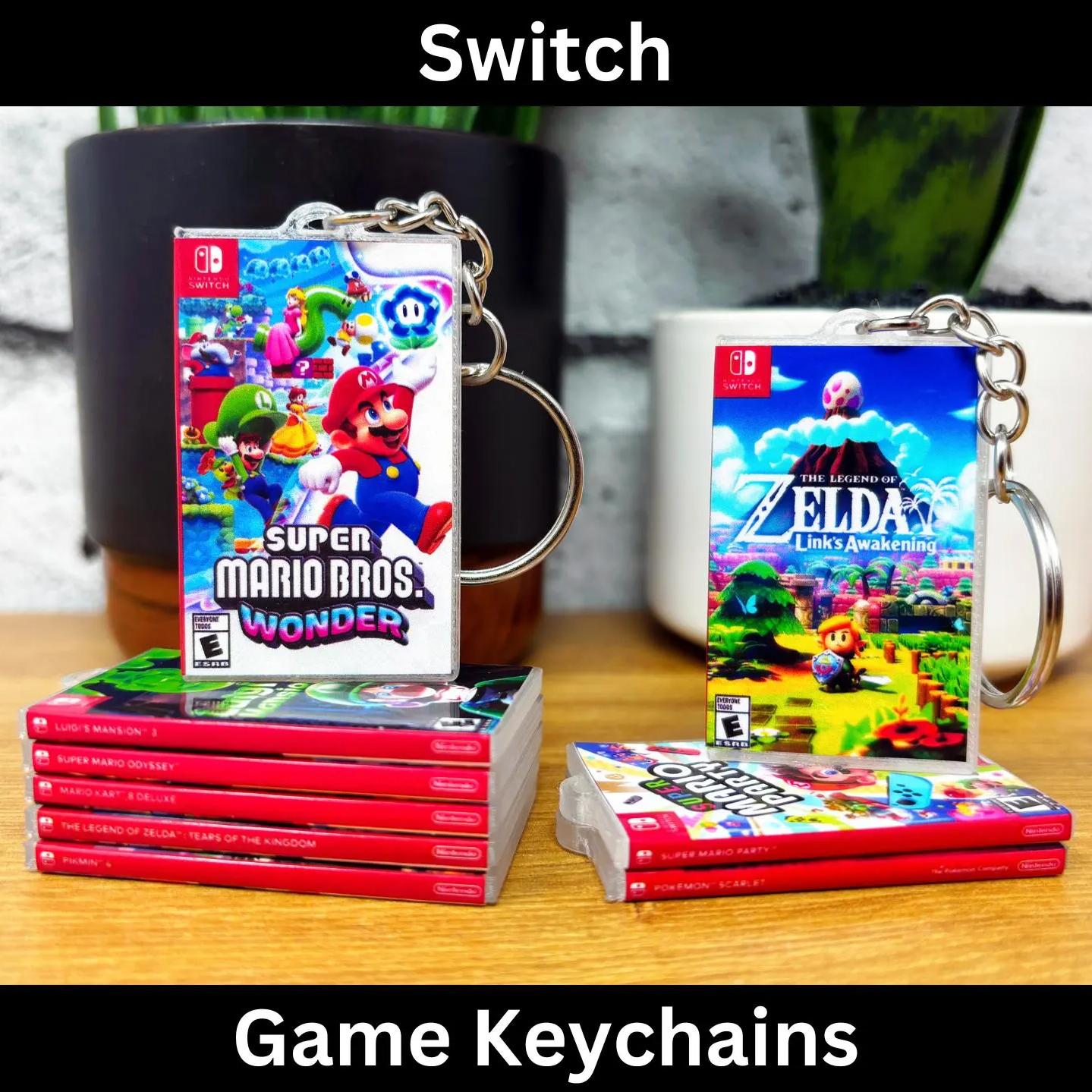 Switch Game Case Keychains – BitsyLabs