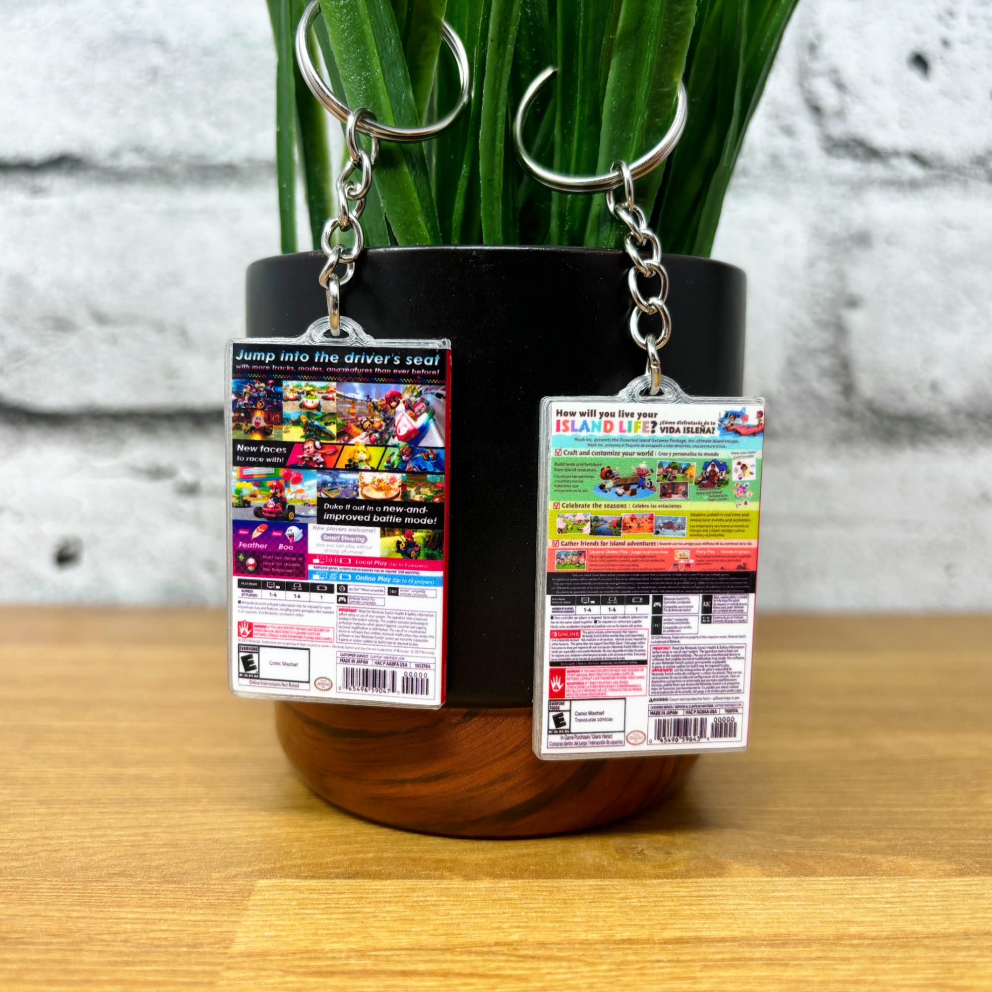 Switch Game Case Keychains - BitsyLabs