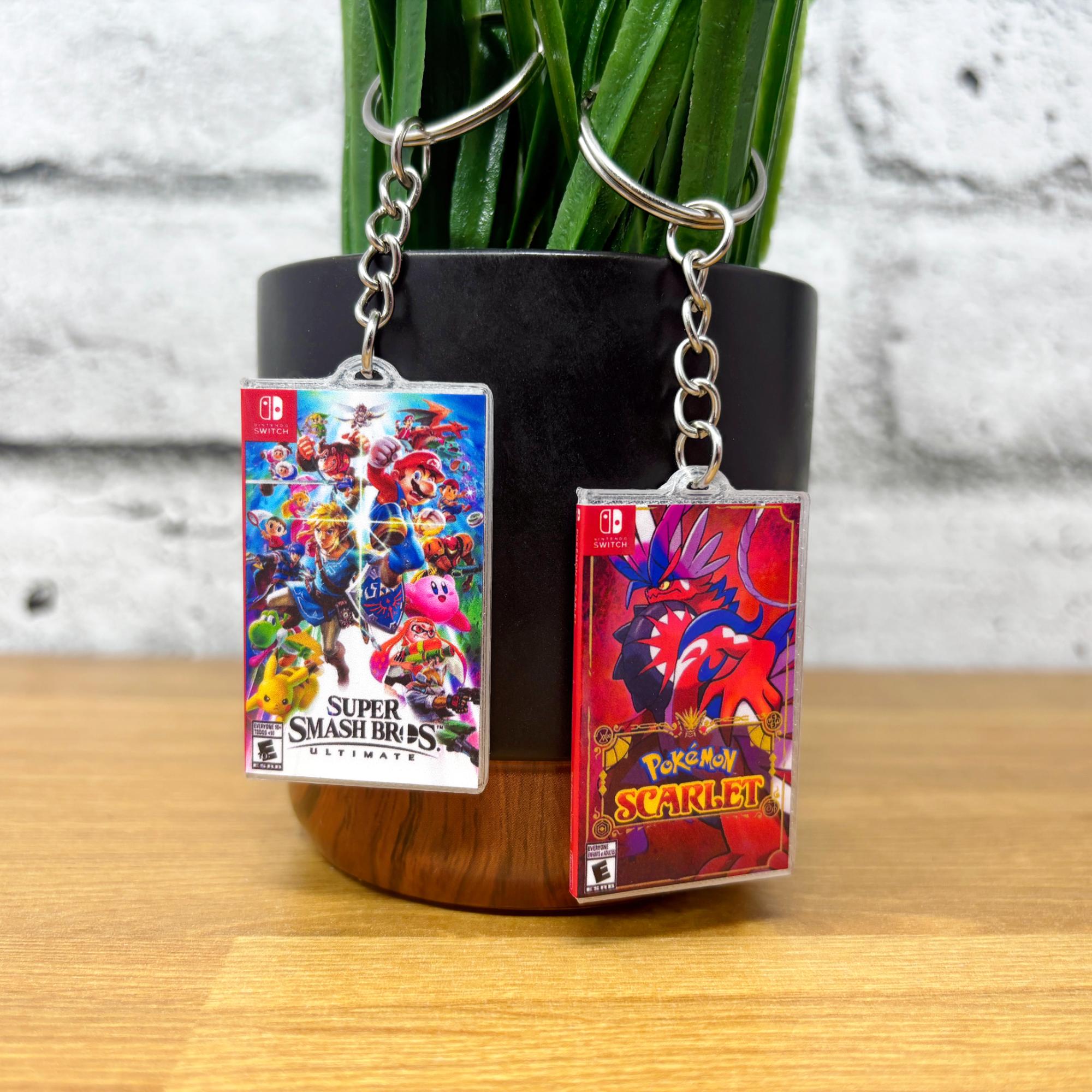 Switch Game Case Keychains - BitsyLabs