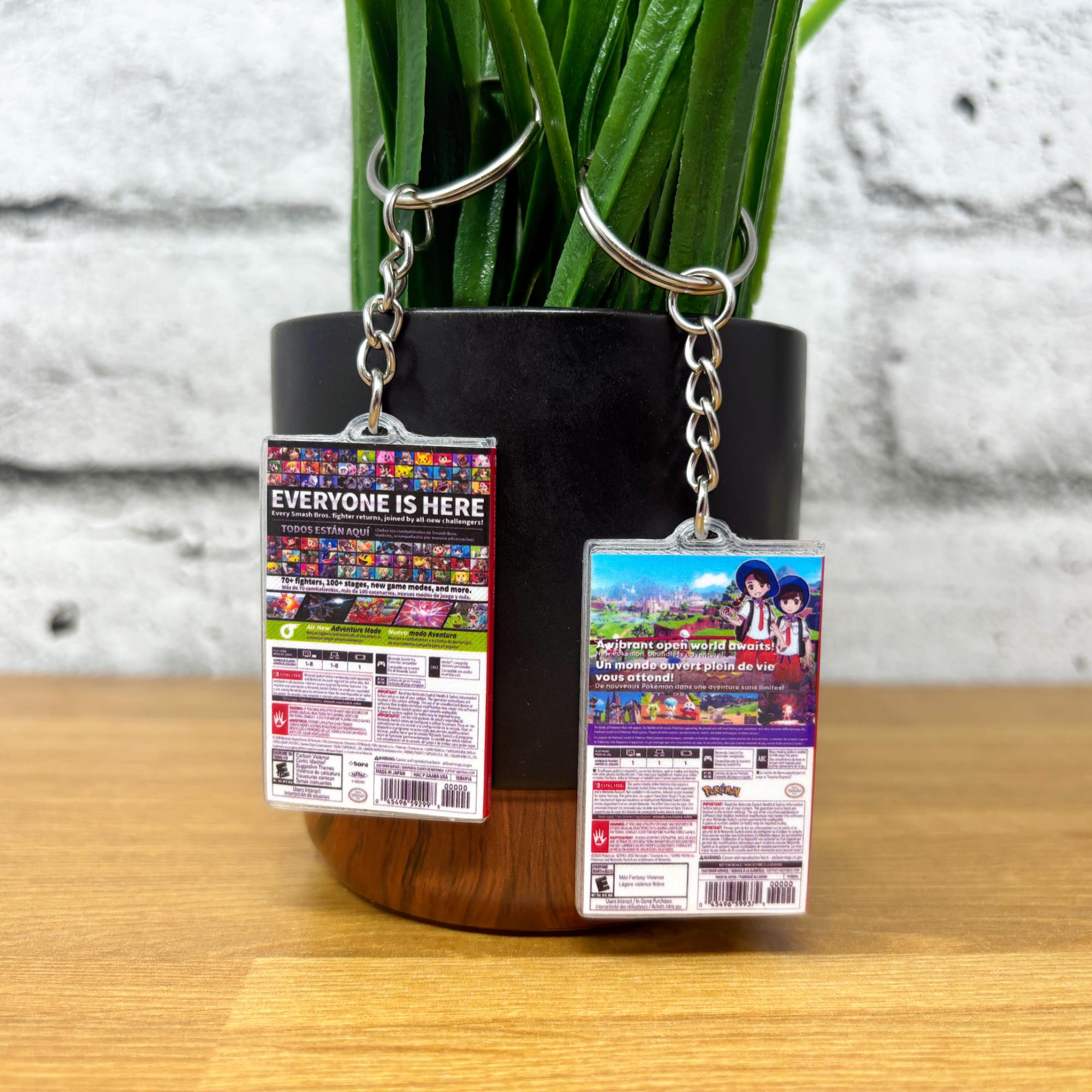 Switch Game Case Keychains - BitsyLabs