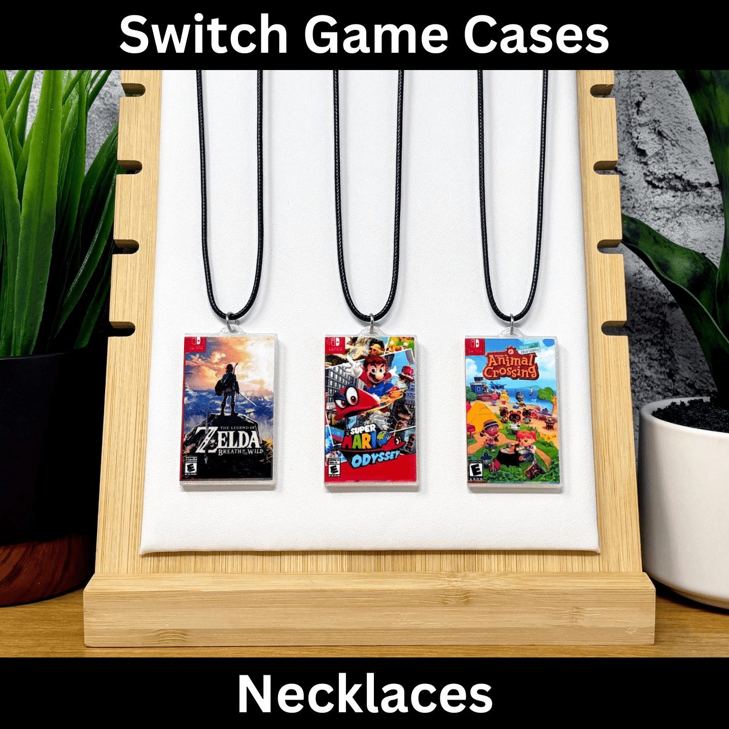 Switch Game Case Necklaces - BitsyLabs