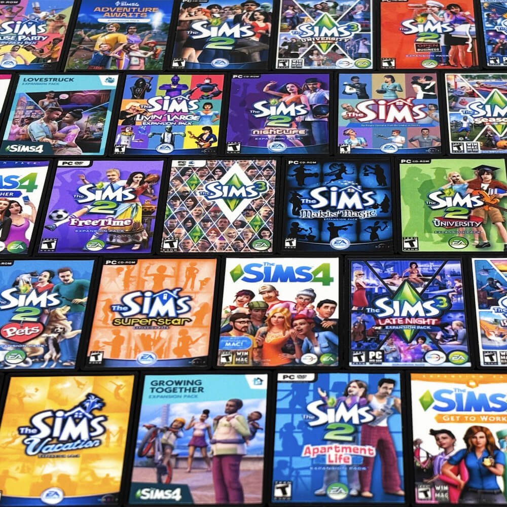 The Sims Keychains - BitsyLabs