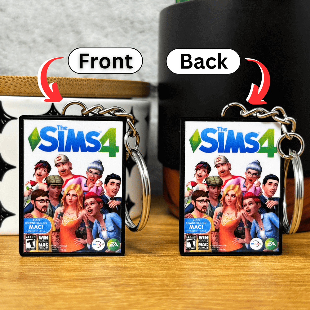 The Sims Keychains - BitsyLabs