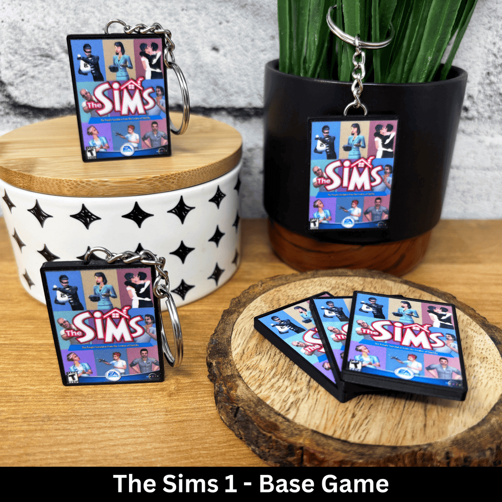 The Sims Keychains - BitsyLabs