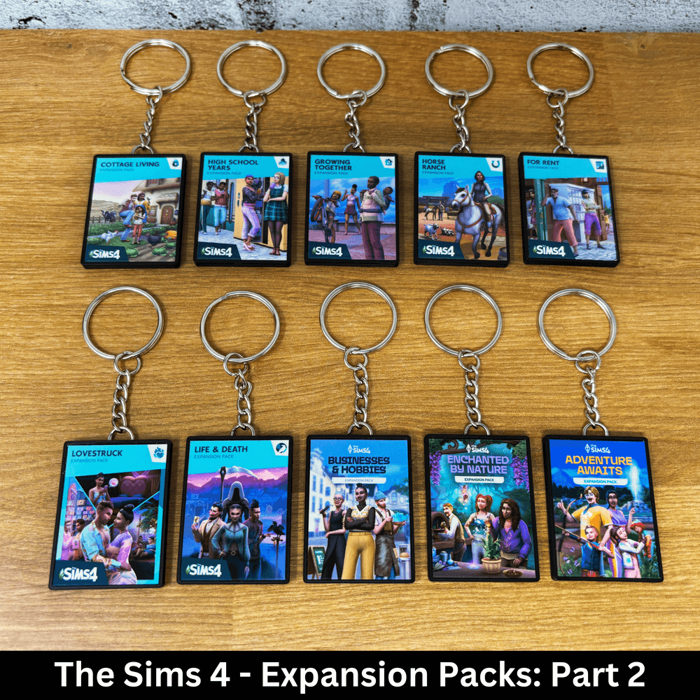 The Sims Keychains - BitsyLabs