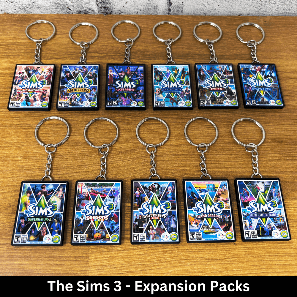 The Sims Keychains - BitsyLabs