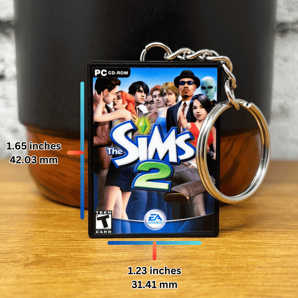 The Sims Keychains - BitsyLabs