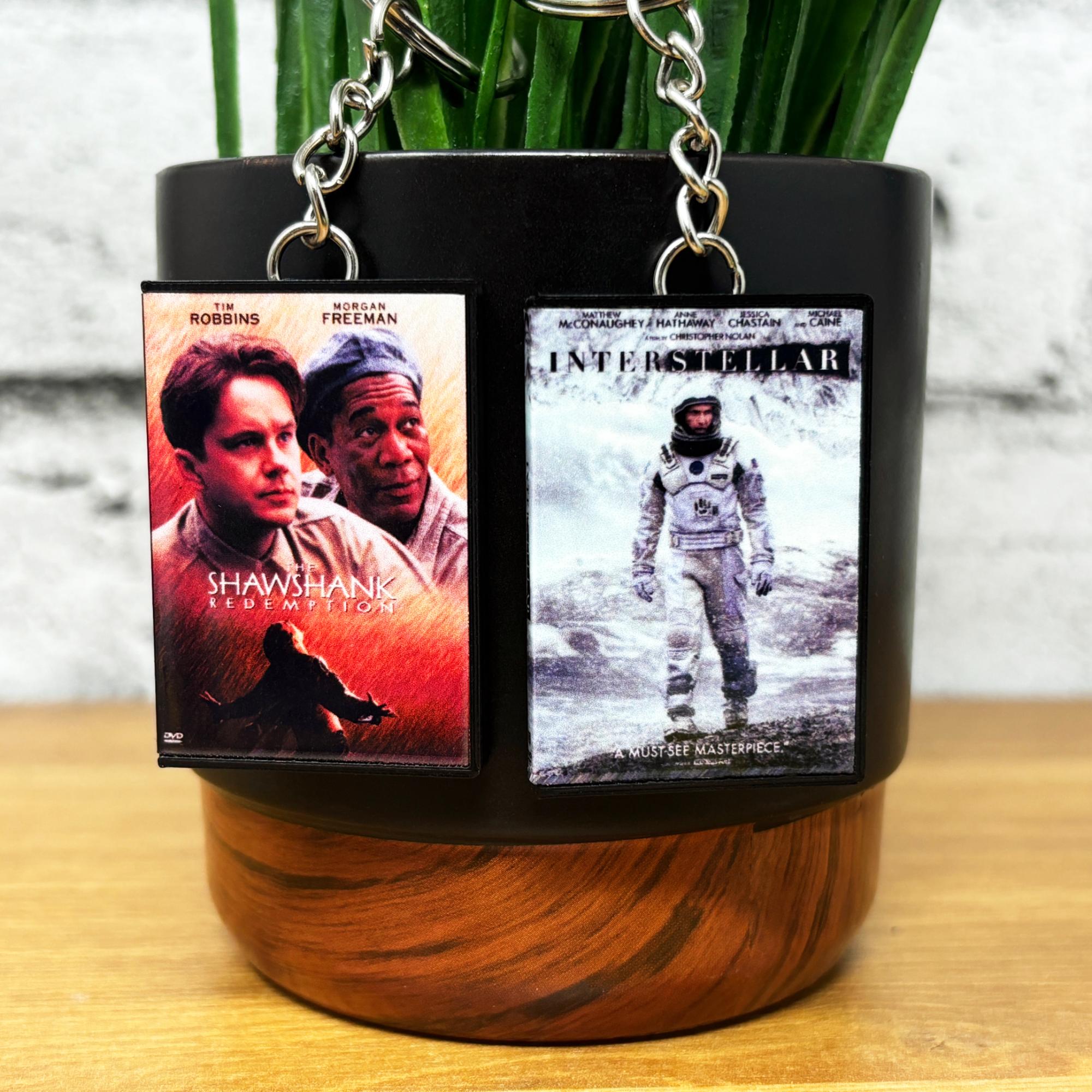 Top IMDb Movies (1 - 70) Keychains - BitsyLabs