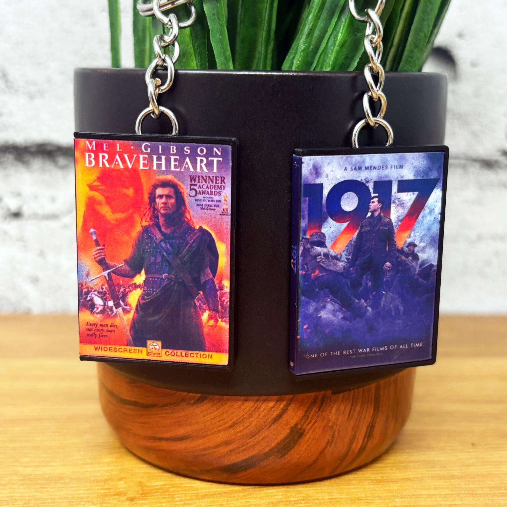 Top IMDb Movies (71 - 140) Keychains - BitsyLabs