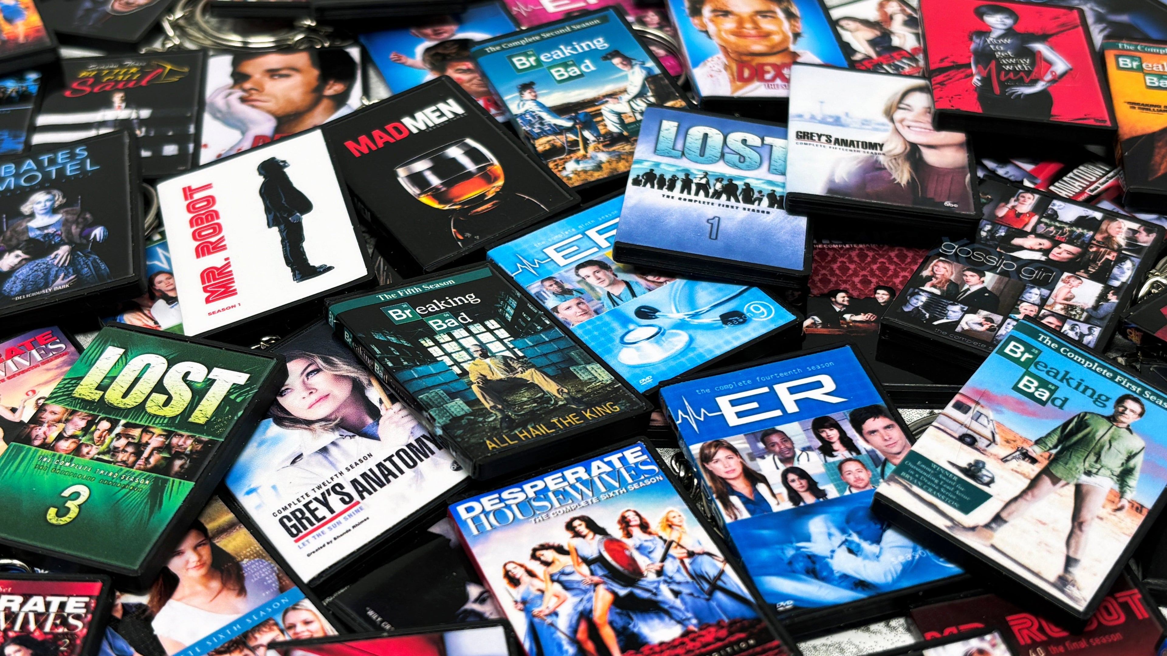 TV Keychain - Drama Series (A - M) - BitsyLabs