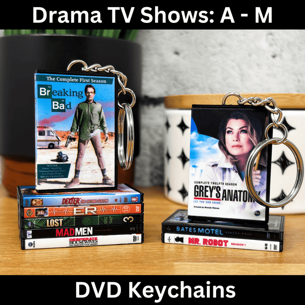 TV Keychain - Drama Series (A - M) - BitsyLabs