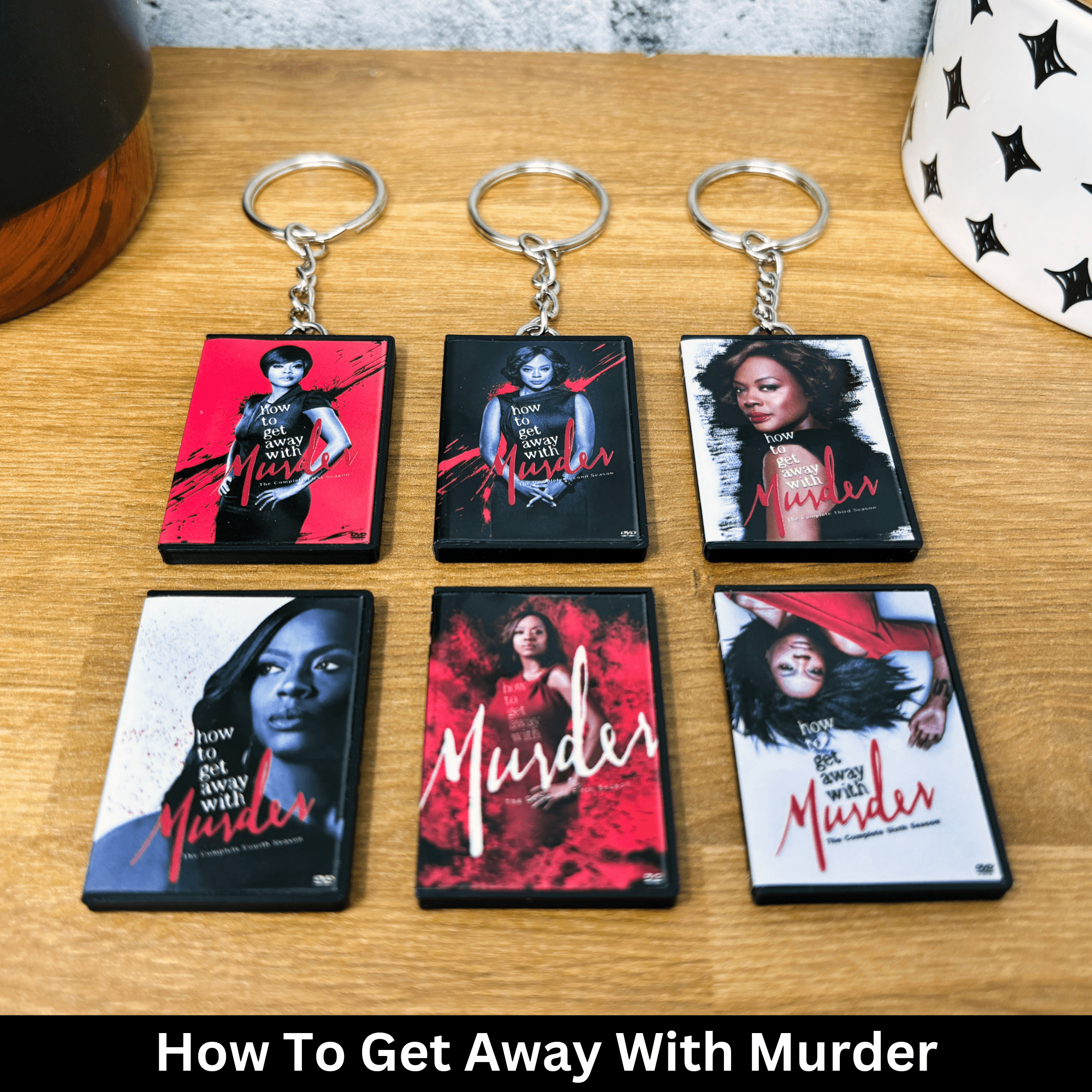 TV Keychain - Drama Series (A - M) - BitsyLabs