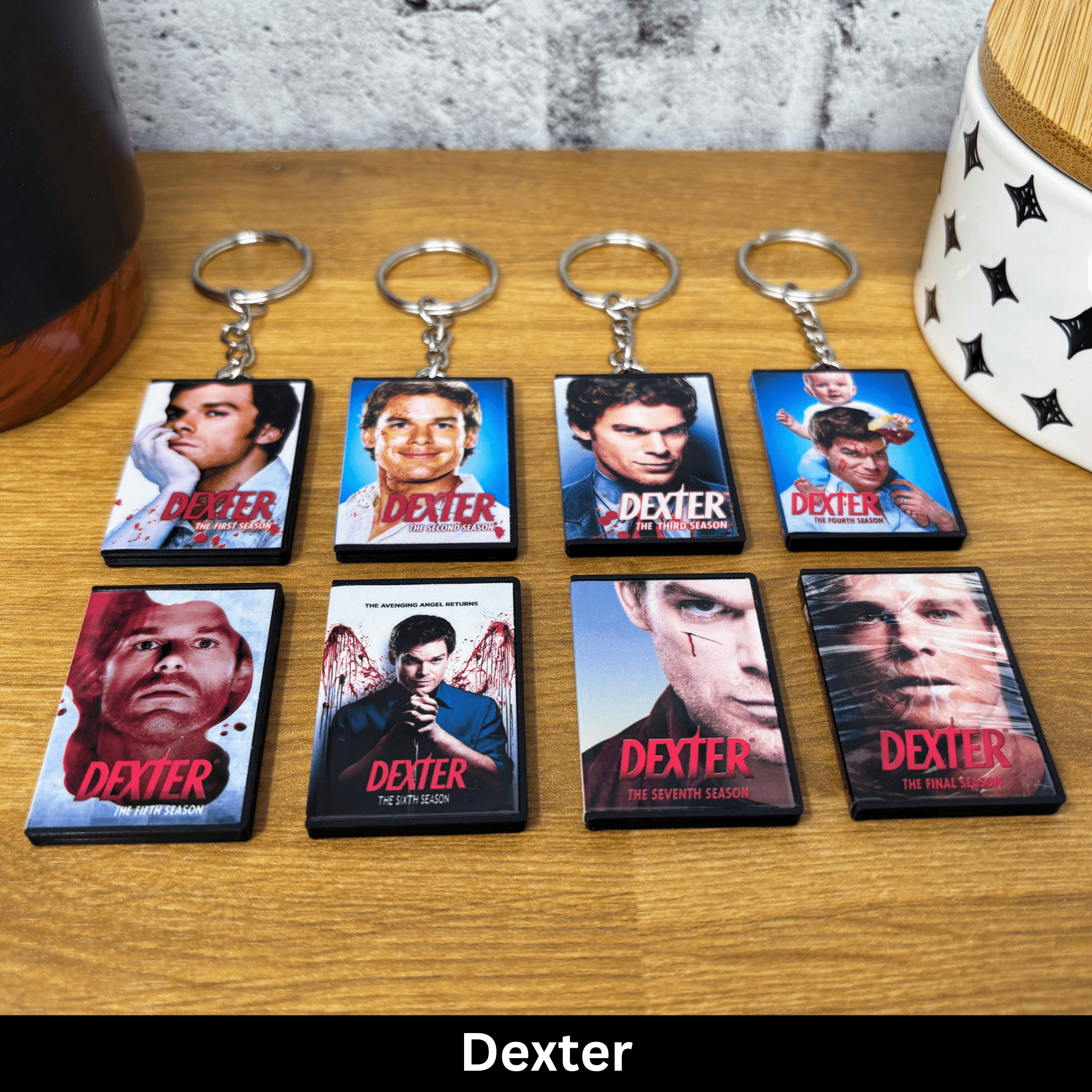 TV Keychain - Drama Series (A - M) - BitsyLabs