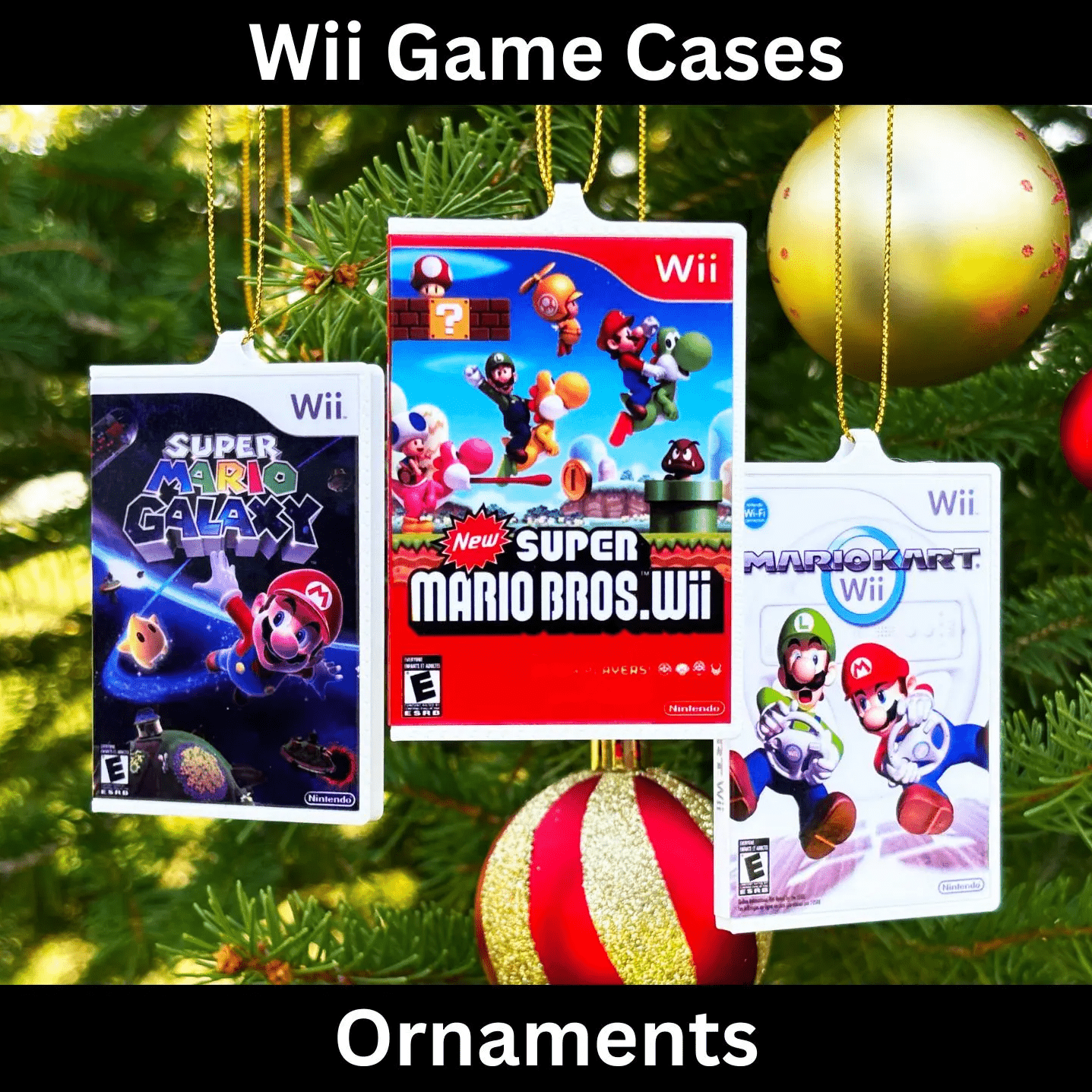 Wii Christmas Ornaments - BitsyLabs
