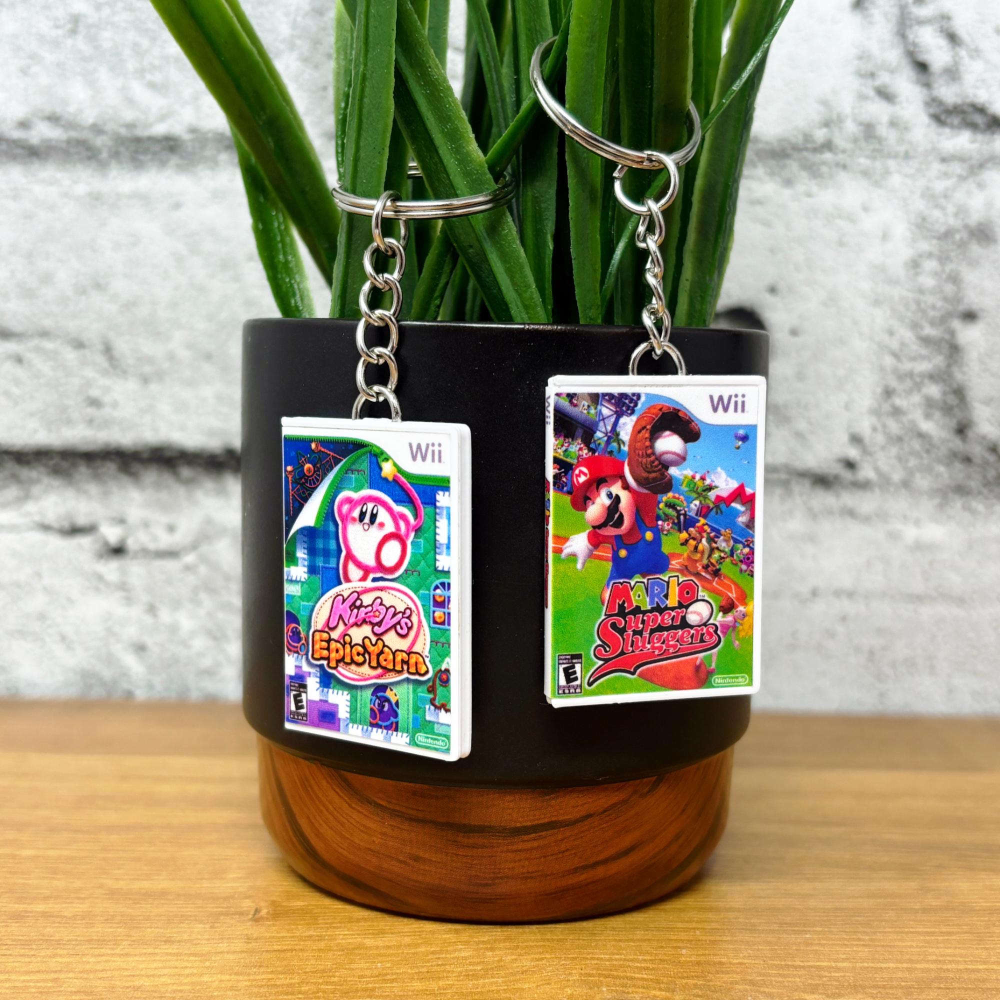 Wii Game Case Keychains - BitsyLabs