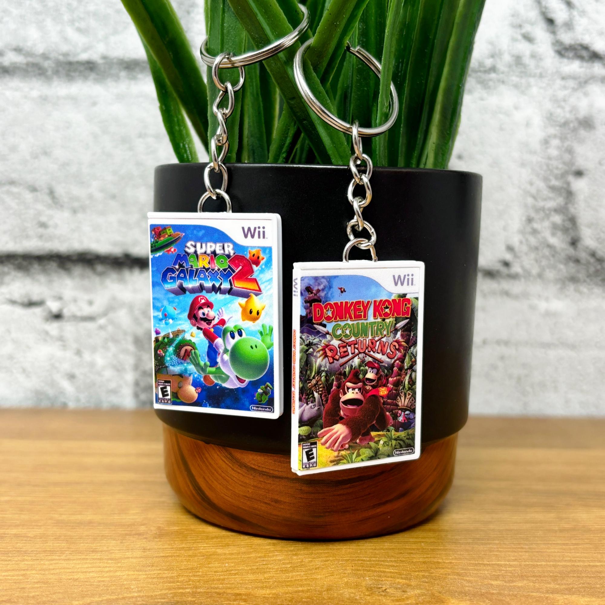 Wii Game Case Keychains - BitsyLabs