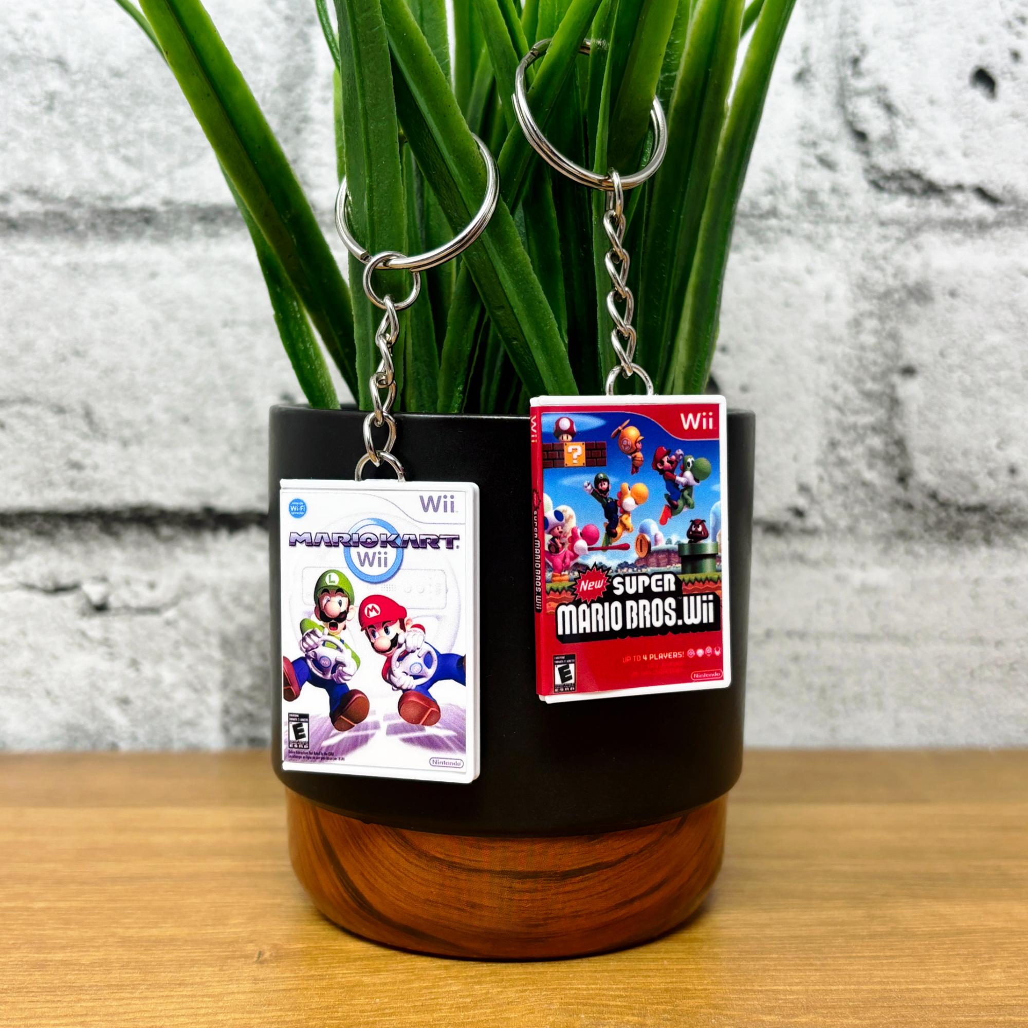 Wii Game Case Keychains - BitsyLabs