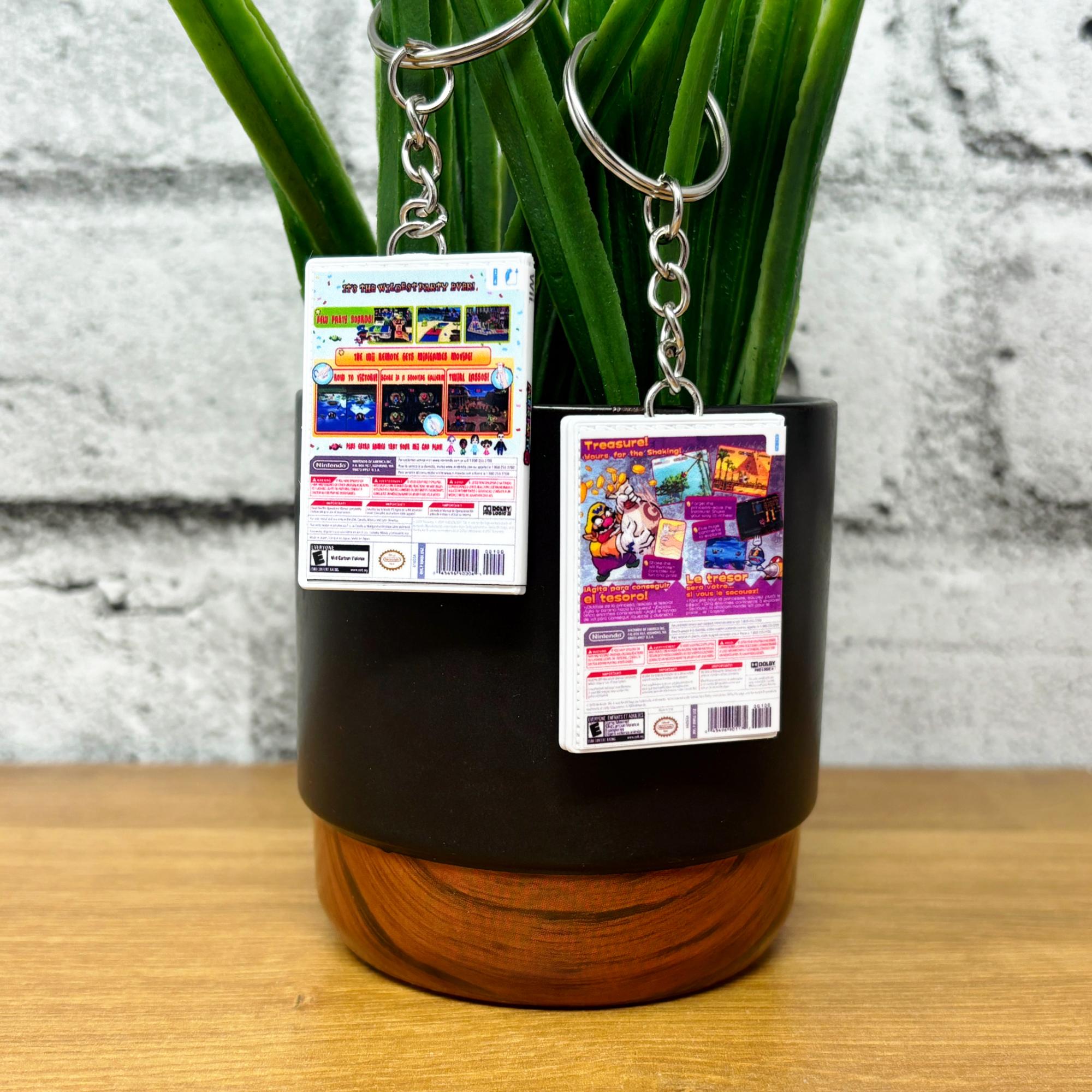 Wii Game Case Keychains - BitsyLabs