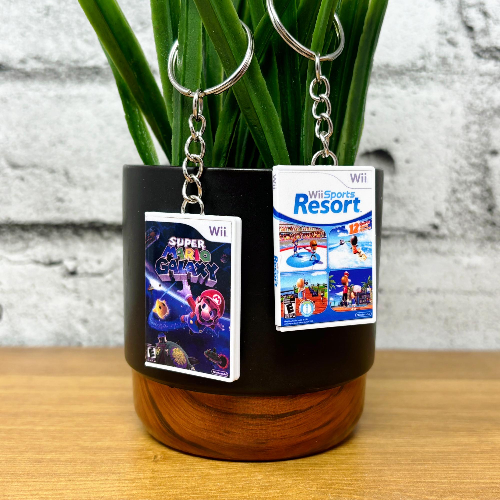 Wii Game Case Keychains - BitsyLabs