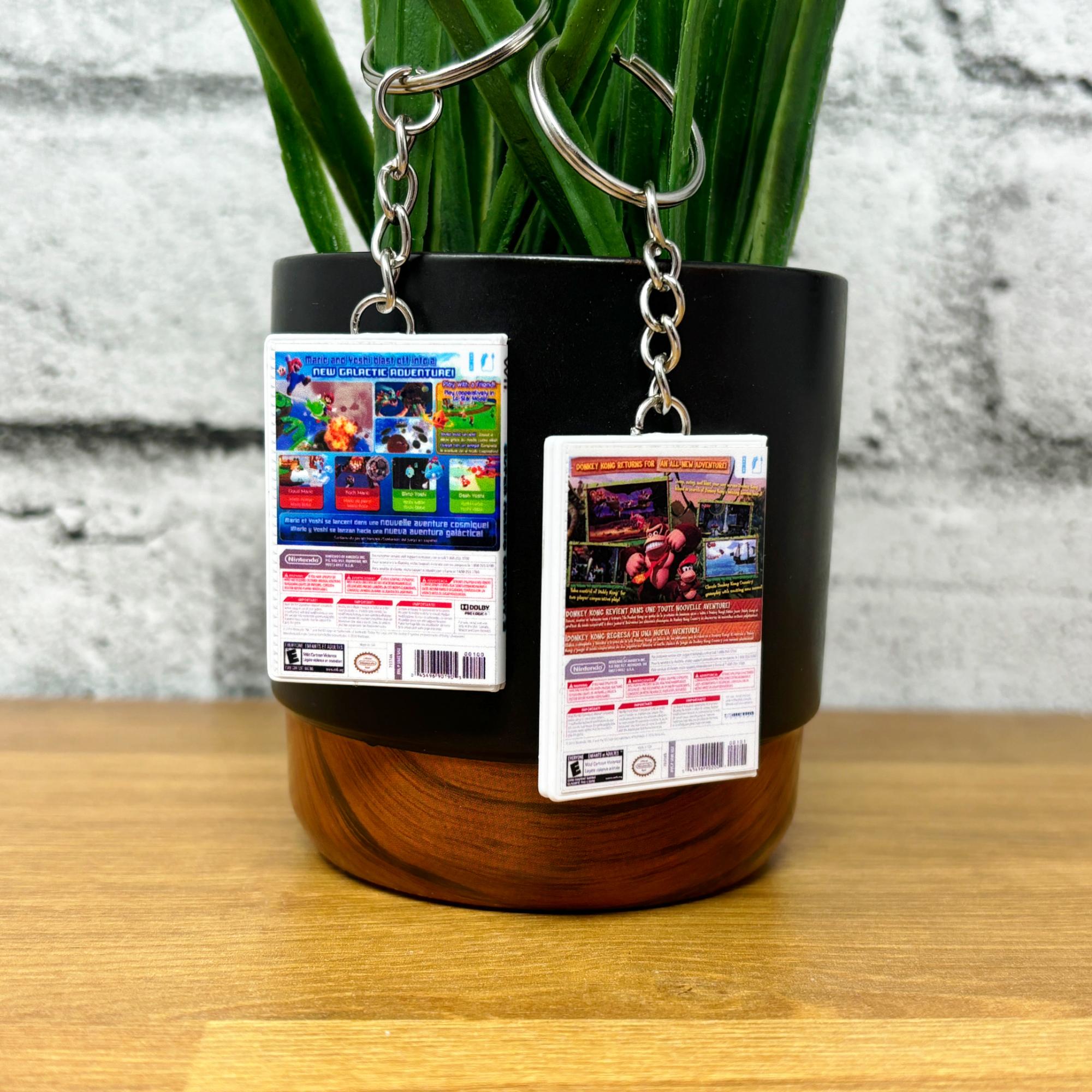 Wii Game Case Keychains - BitsyLabs