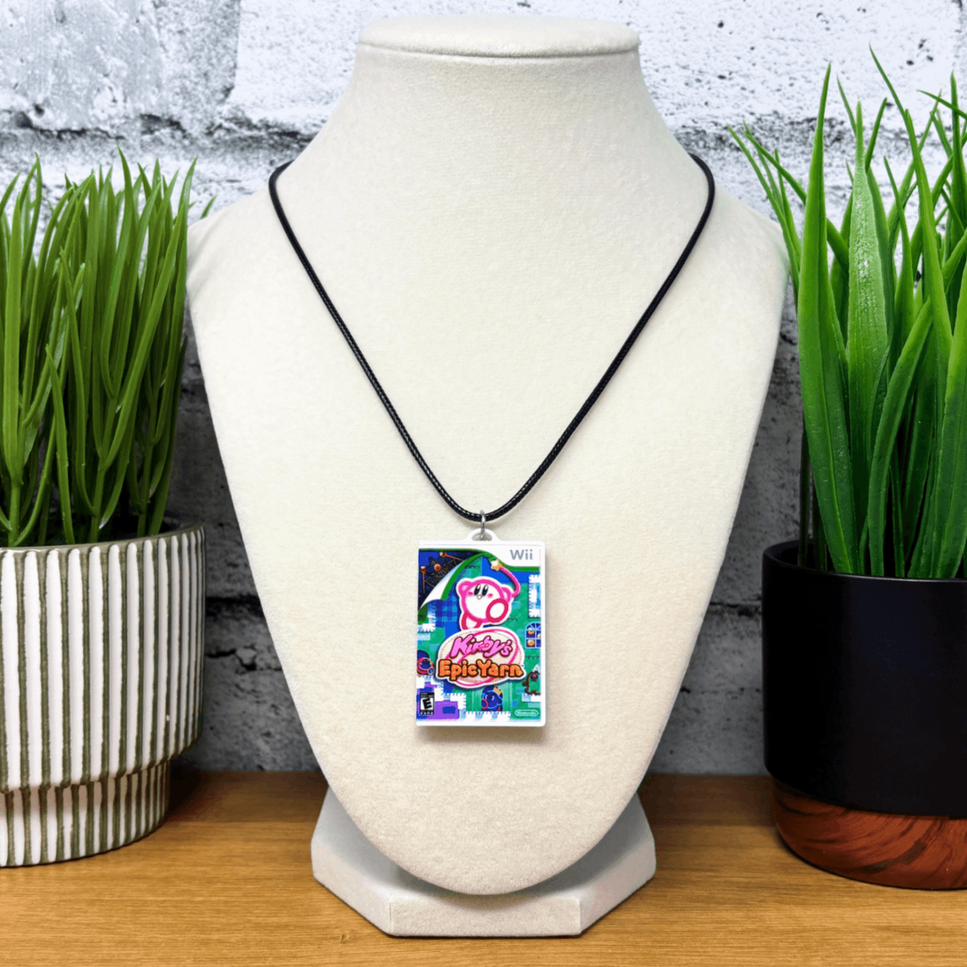 Wii Game Case Necklace - BitsyLabs