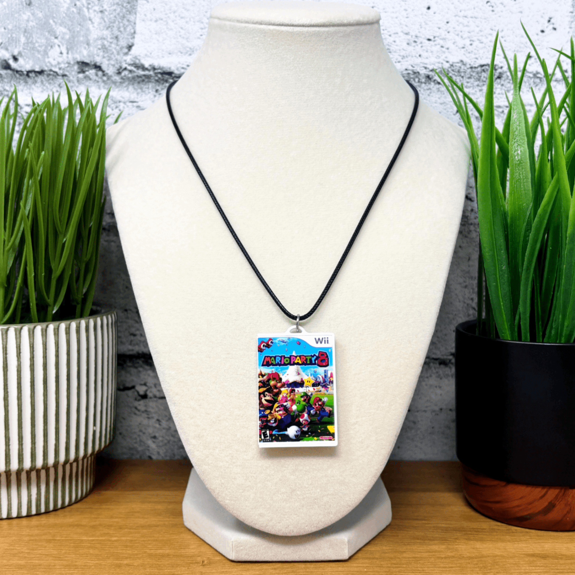 Wii Game Case Necklace - BitsyLabs