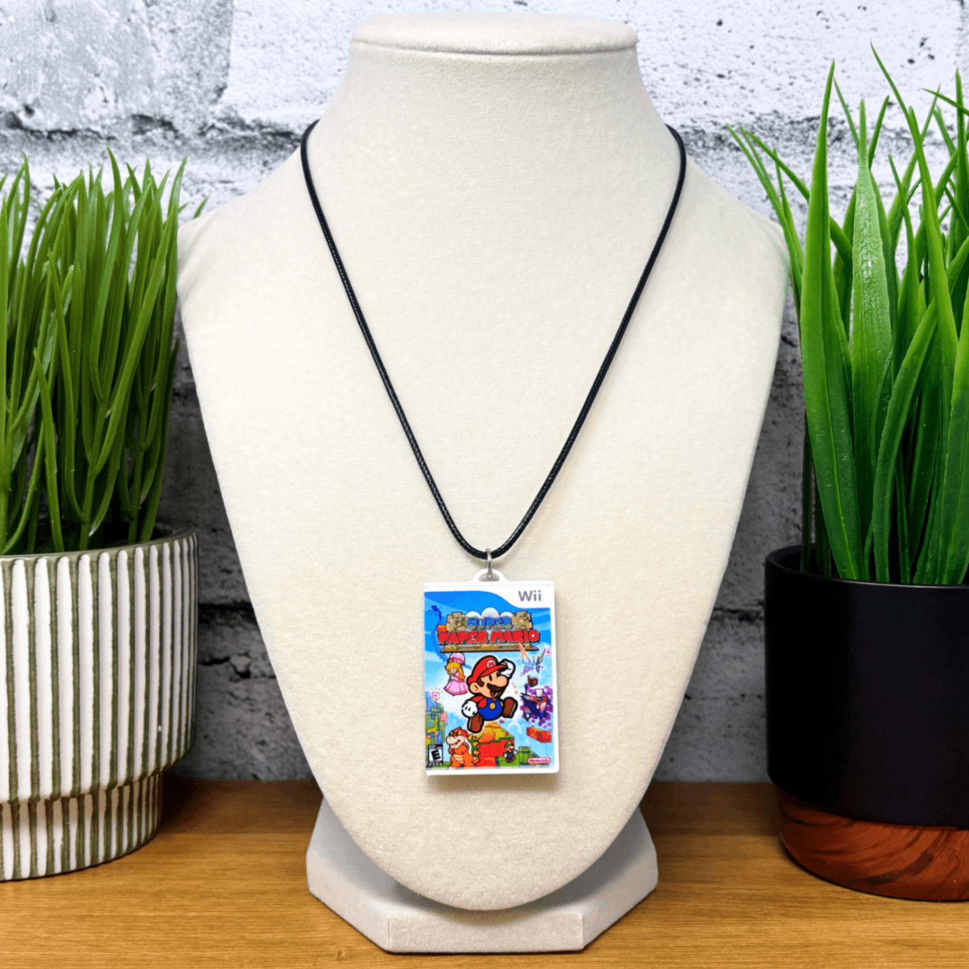 Wii Game Case Necklace - BitsyLabs