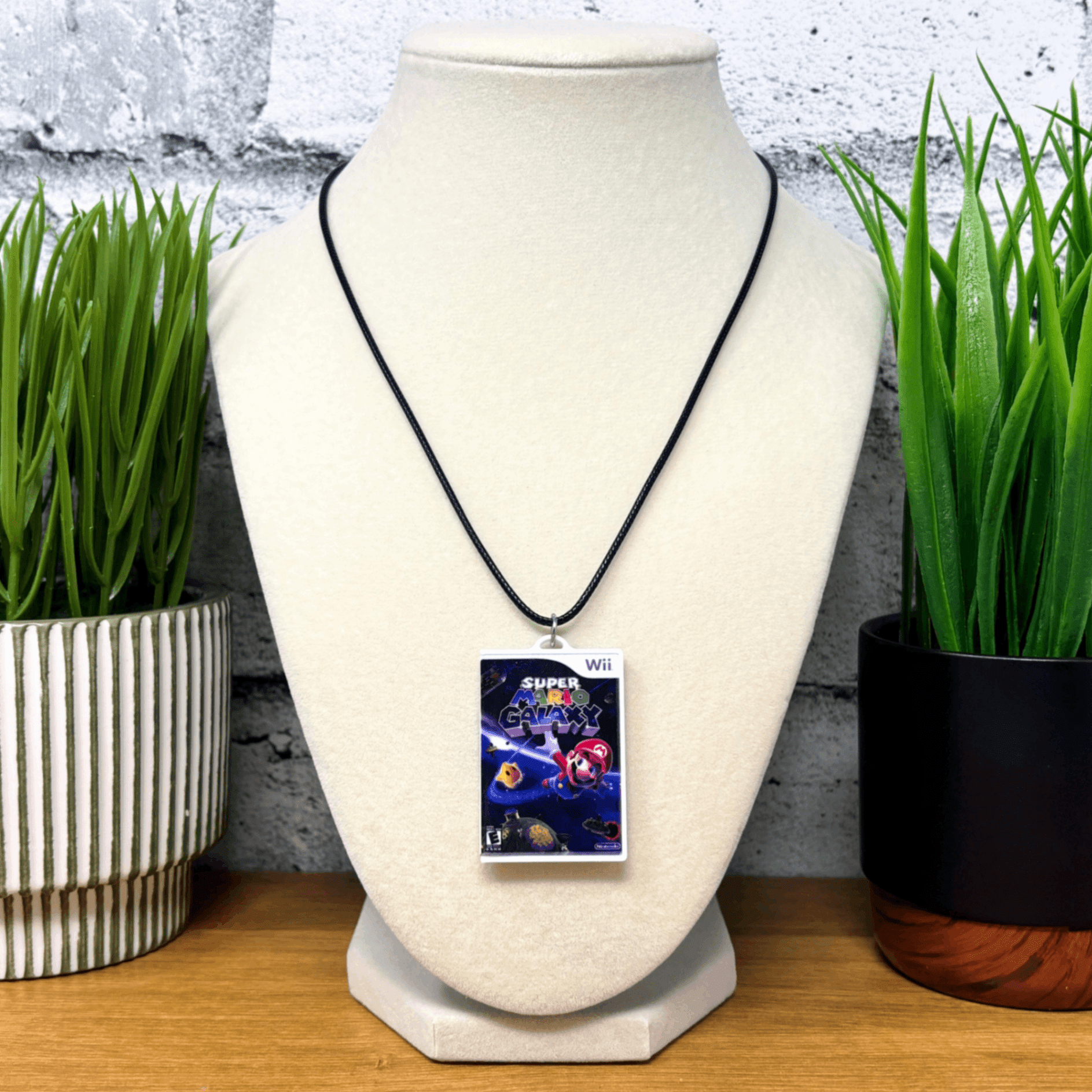 Wii Game Case Necklace - BitsyLabs