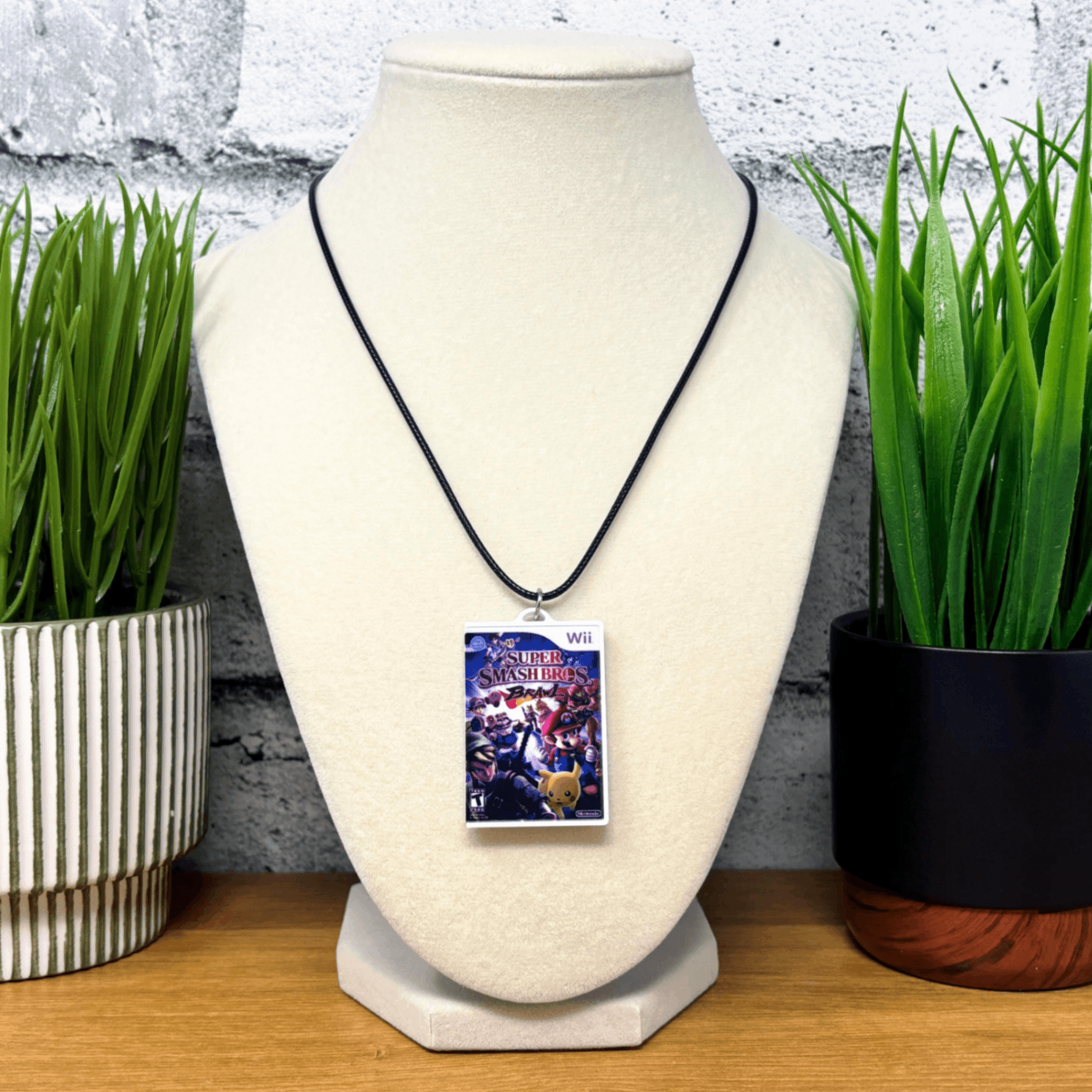 Wii Game Case Necklace - BitsyLabs