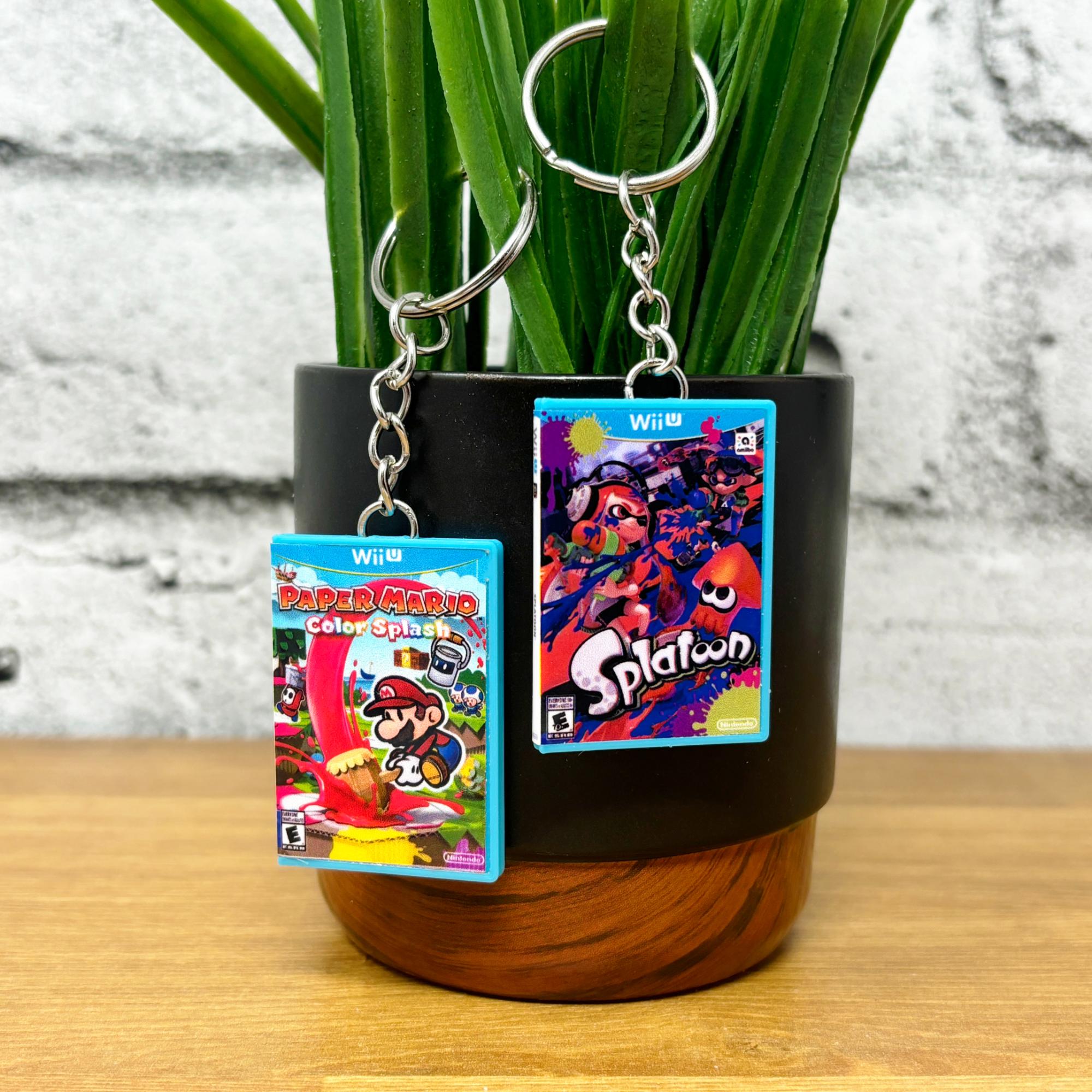 Wii U Game Case Keychains - BitsyLabs