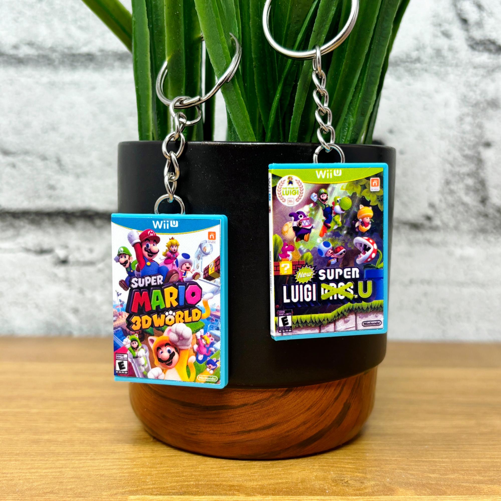 Wii U Game Case Keychains - BitsyLabs