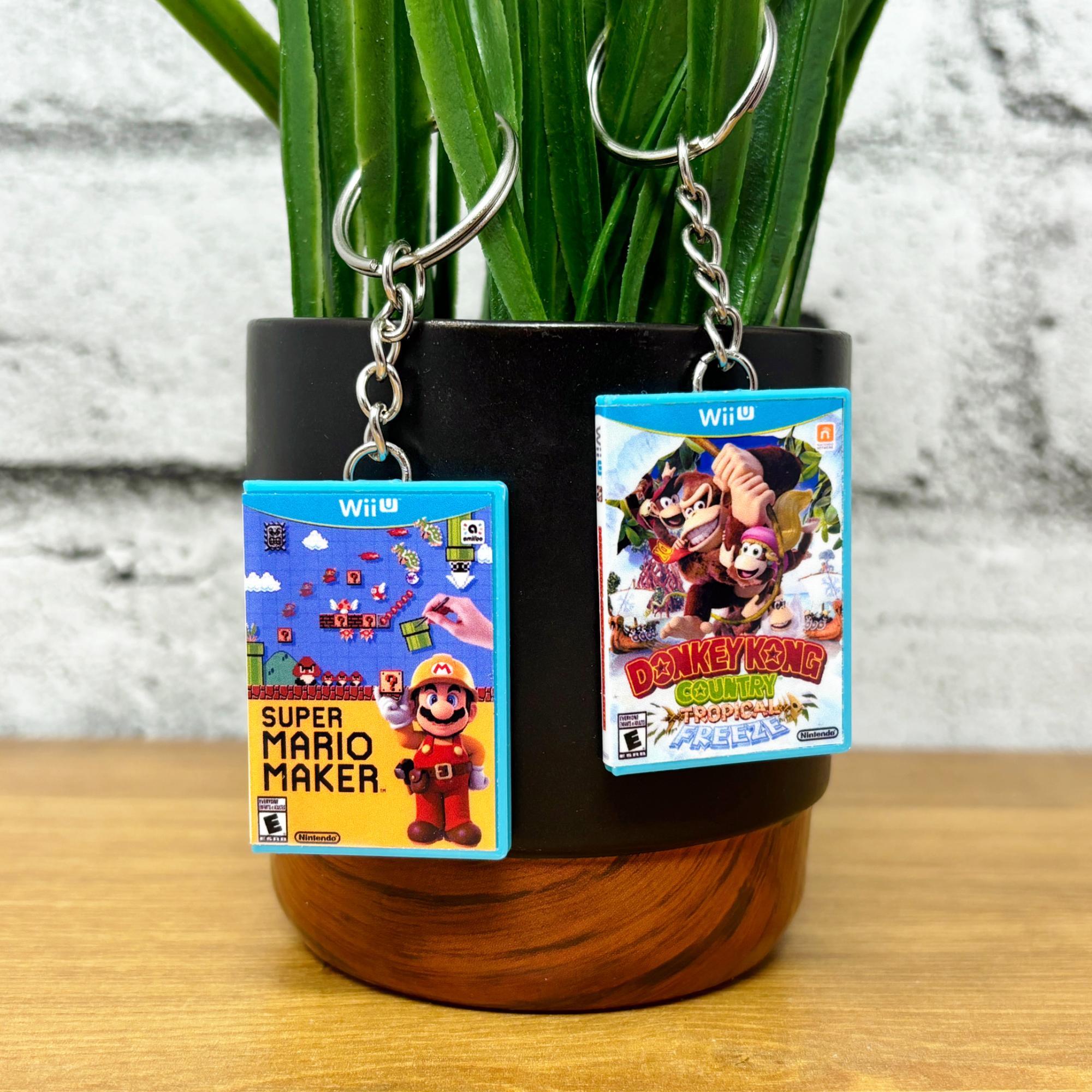 Wii U Game Case Keychains - BitsyLabs